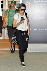 Ankunft von Kristen Stewart in Japan