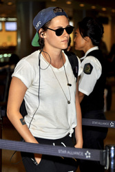 Ankunft von Kristen Stewart in Japan