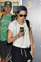 Ankunft von Kristen Stewart in Japan