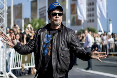 Ankunft von Benicio del Toro beim San Sebastian Film Festival 2014