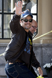 Ankunft von Benicio del Toro beim San Sebastian Film Festival 2014