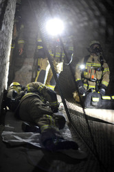 Feuerwehr ANTS Übung, Berlin