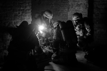 Feuerwehr ANTS Übung, Berlin