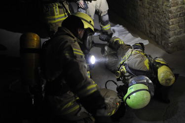 Feuerwehr ANTS Übung, Berlin