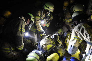 Feuerwehr ANTS Übung, Berlin