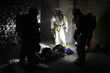 Feuerwehr ANTS Übung, Berlin