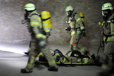 Feuerwehr ANTS Übung, Berlin