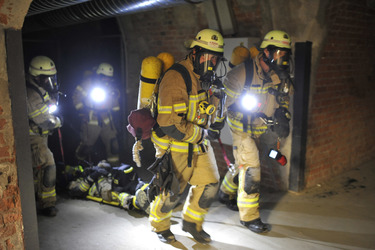 Feuerwehr ANTS Übung, Berlin