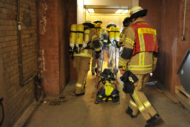 Feuerwehr ANTS Übung, Berlin