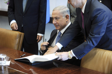 Prime Minister Netanyahu meets with UN Secretary General Ban Ki-moon in New York