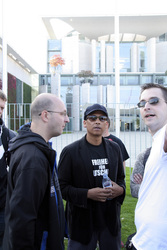 Protestkundgebung am Tag der Deutschen Einheit, Berlin