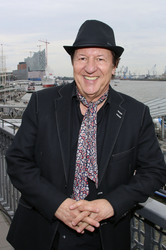 Herman Rarebell im Hardrock Cafe, Hamburg