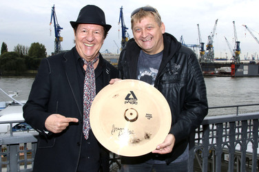 Herman Rarebell im Hardrock Cafe, Hamburg