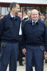 Spanische Royals besuchen Flugschau, Torrejon de Ardoz