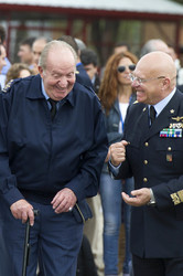 Spanische Royals besuchen Flugschau, Torrejon de Ardoz