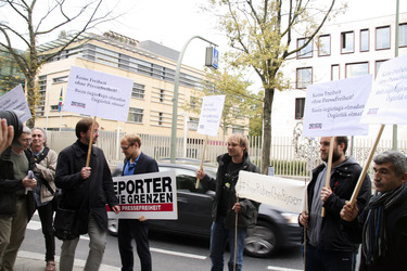 Kundgebung vor der Türkischen Botschaft, Berlin
