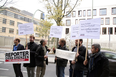 Kundgebung vor der Türkischen Botschaft, Berlin