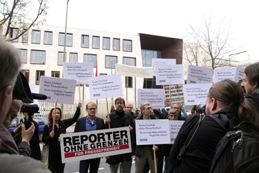Kundgebung vor der Türkischen Botschaft, Berlin