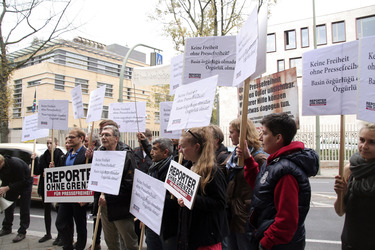 Kundgebung vor der Türkischen Botschaft, Berlin