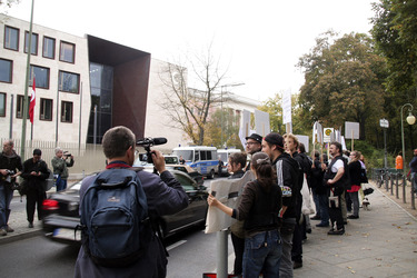 Kundgebung vor der Türkischen Botschaft, Berlin
