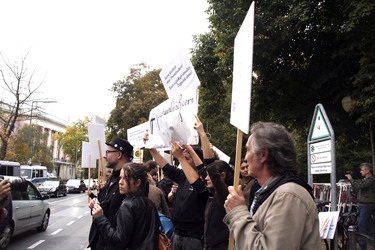 Kundgebung vor der Türkischen Botschaft, Berlin