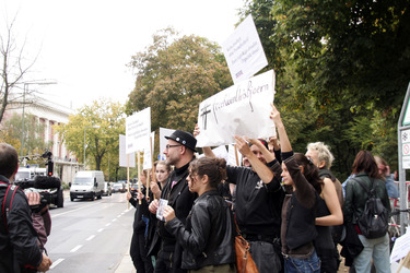 Kundgebung vor der Türkischen Botschaft, Berlin