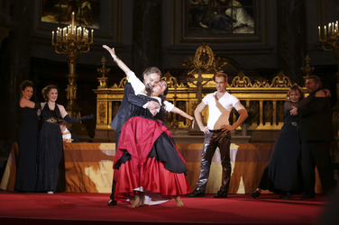 'Jedermann' Fotoprobe, Berlin
