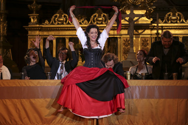 'Jedermann' Fotoprobe, Berlin