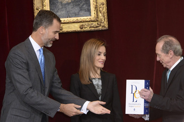 Präsentation des neuen spanischen Wörterbuchs, Madrid