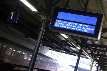 Bundesweiter Streik der Lokführer