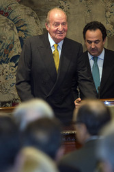 Agustin Maravall erhält den Juan-Carlos-I.-Preis für Wirtschaftswissenschaft, Madrid