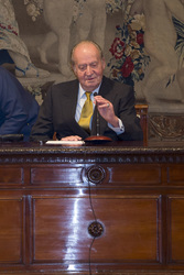 Agustin Maravall erhält den Juan-Carlos-I.-Preis für Wirtschaftswissenschaft, Madrid