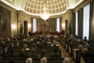 Agustin Maravall erhält den Juan-Carlos-I.-Preis für Wirtschaftswissenschaft, Madrid