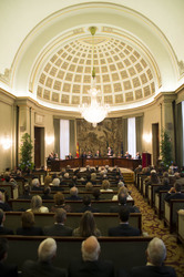 Agustin Maravall erhält den Juan-Carlos-I.-Preis für Wirtschaftswissenschaft, Madrid