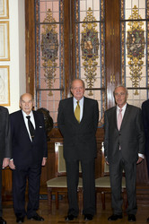 Agustin Maravall erhält den Juan-Carlos-I.-Preis für Wirtschaftswissenschaft, Madrid