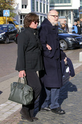 Trauerfeier für den Autor Siegfried Lenz, Hamburg