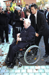 Trauerfeier für den Autor Siegfried Lenz, Hamburg