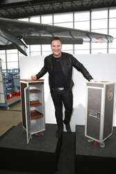 Guido Maria Kretschmer und Airbar präsentieren ihre GMK Trolley Kollektion, Hamburg