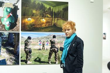 'Target' Ausstellung Pressekonferenz, Bonn