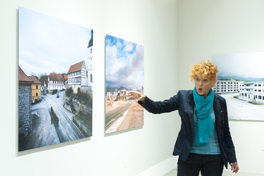 'Target' Ausstellung Pressekonferenz, Bonn