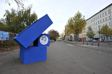 Infornationstafeln zum Mauerfall, Berlin