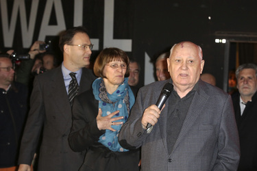 Michail Gorbatschow trifft Berliner Bürger, Berlin