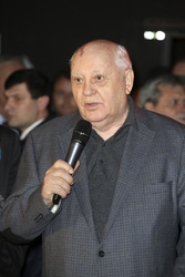 Michail Gorbatschow trifft Berliner Bürger, Berlin