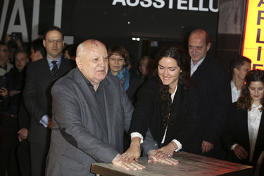 Michail Gorbatschow trifft Berliner Bürger, Berlin