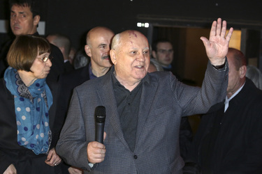 Michail Gorbatschow trifft Berliner Bürger, Berlin