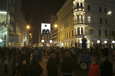 Michail Gorbatschow trifft Berliner Bürger, Berlin