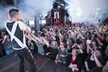 Eloy de Jong bei der Feel the 90's Party, Erfurt