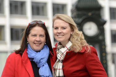Kathy und Patricia Kelly, Hannover