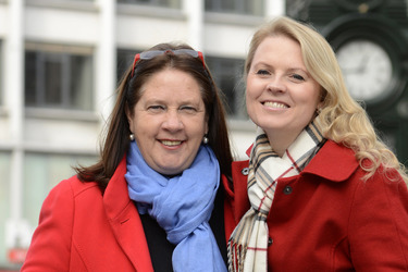 Kathy und Patricia Kelly, Hannover
