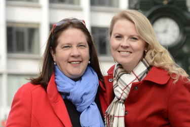 Kathy und Patricia Kelly, Hannover